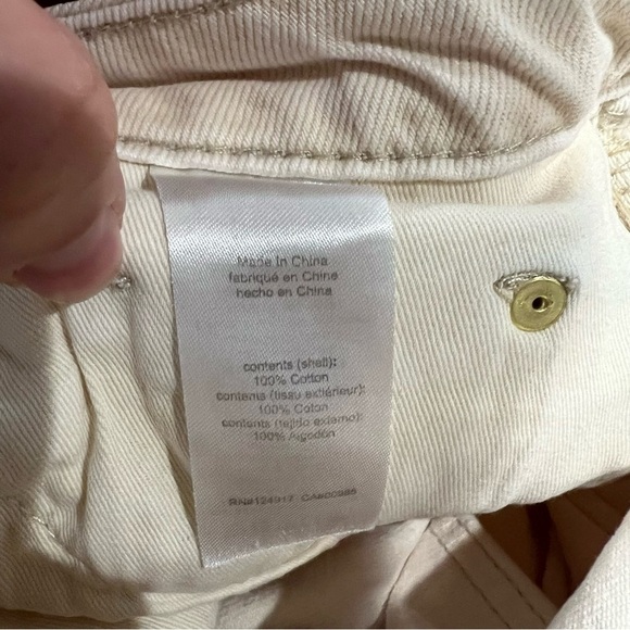 WEWOREWHAT Icon Jean in Cream - Picture 9 of 10